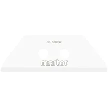 Martor Keramikklinge, Nr. 60099C, mit Abgerundeten Spitzen, 2 Stück auf Sb-Karte