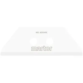 Martor Keramikklinge, Nr. 60099C, mit Abgerundeten Spitzen, 2 Stück auf Sb-Karte