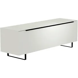Woood Moderano Lowboard 160x43x44 cm Grau/Schwarz Metall