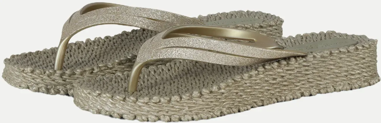 Flip Flops mit Plateausohle Cheerful Grau 39