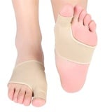 2x Silikon Zehenspreizer PREMIUM Hallux Valgus Korrektur Ballenschutz Fuß