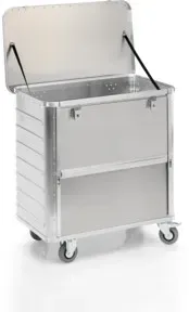 Gmöhling Kastenwagen Deckel u.absenkbare Längswand D 3708 Volumen 355l Aluminium