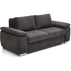 ComfortPlan Sofa Puzzle Stoff Black 140 cm