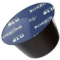 Borbone Dolce Re kompatibel  Nescafe Dolce Gusto  90 Kaffeekapseln - Blu / Blau