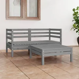 vidaXL Modell 8 Loungeset grau