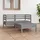 vidaXL Modell 8 Loungeset grau