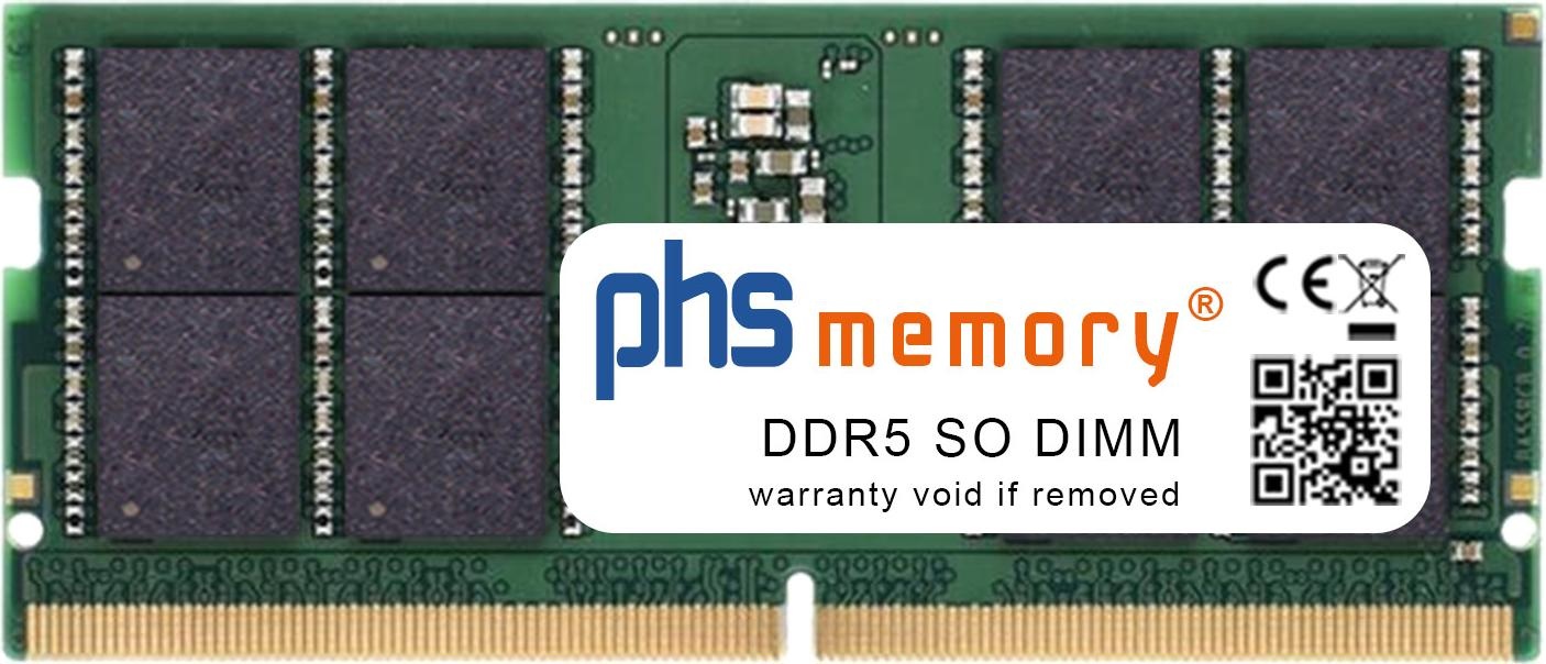 PHS-memory RAM passend für Asus TUF Gaming Advantage FA617XS-N3037W (1 x 32GB), RAM Modellspezifisch