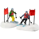 Lemax Weihnachtsfiguren Slalom Stars 2er-Set