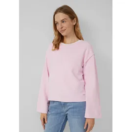 s.Oliver Weicher Strickpullover mit Naht-Details Pink 42