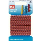 Prym 912010 Gummi-Twist 6,5 mm dreifarbig