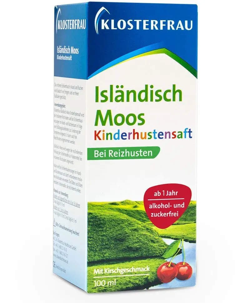 Klosterfrau Isländisch Moos Kinderhustensaft Hustensaft 100 ml 100 ml Hustensaft