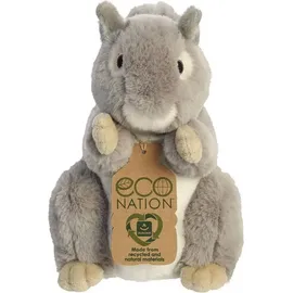 Aurora Plüsch Aurora Eco Nation Eichhörnchen 20 cm Grau/Weiß