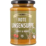 w�nsch dir mahl Fertiggericht Rote Linsensuppe mit Curry & Kokos 380 g