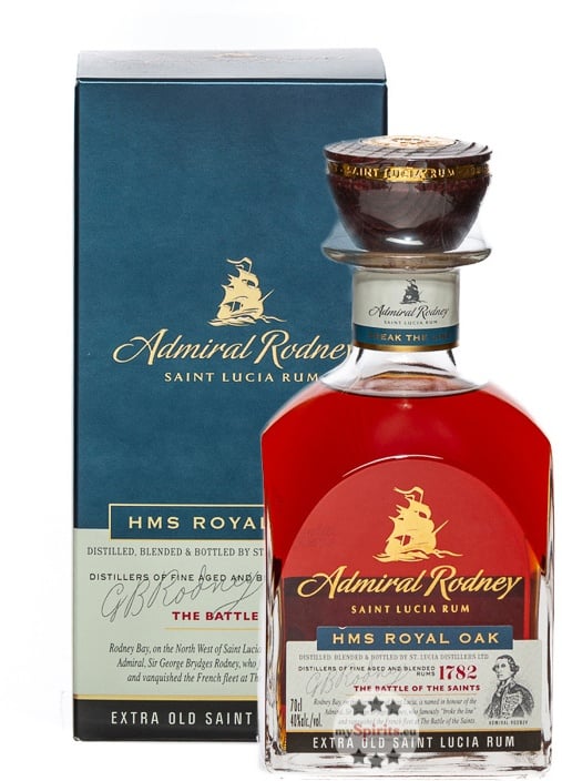 Admiral Rodney HMS Royal Oak Rum