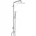 Görbach Regendusche Duschsystem Edelstahl Duschset ohne Armatur Chrom D20cm