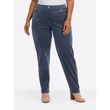 sheego Chinohose Blau 46