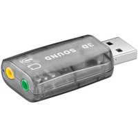Wentronic Goobay USB 2.0 Soundkarte 95451