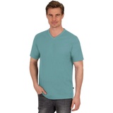 Trigema T-Shirt » V-Shirt DELUXE Baumwolle«, (1 tlg.), Gr. XXL, seegras, , 61860016-XXL