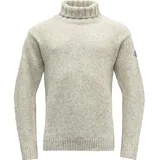 Devold of Norway Nansen Wool High Neck Grey Melange XL