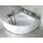 bad land MIA Eckbadewanne 120 x 120 cm (4in1 Original Acryl Wanne)