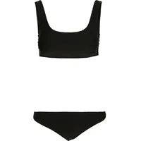 URBAN CLASSICS Ladies Tanktop Bikini in Schwarz, Größe M