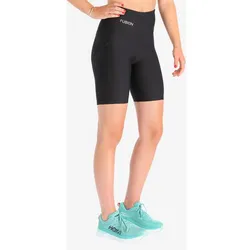 FUSION Damen Tight WOMENS C3 SHORT TRAINING TIGHTS, BLACK, L