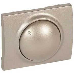 Legrand 771468 Abdeckung Drehdimmer Galea titanium 1