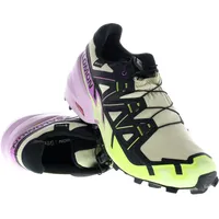 Salomon Speedcross 6 Gore-Tex Damen Bog/Dawn Pink/Acid Lime 38 2/3