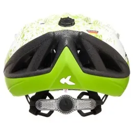 KED Street Jr. Pro 49-55 cm Kinder lime green white matt