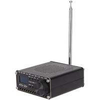All-Band-Kurzwellen-Radioempfänger, ATS 20+ FM AM LW SW SSB World Band Tragbarer Digitalempfänger, Eingebauter Akku, Lautsprecherantenne, 0,96-Zoll-Bildschirm für Outdoor-Camping