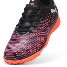 Puma Future 8 Play TT Multinocken-Fußballschuhe Kinder 01 black/white/glowing red 35