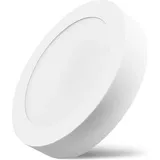 Gtv LED Deckenleuchte 1x 13W rund Aluminium