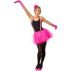 tectake® Tutu Tüllrock mit Hosenträger