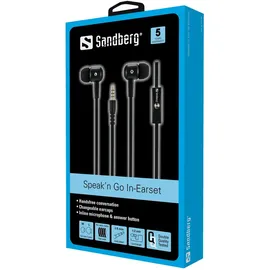 Sandberg Speak'n Go In-Earset schwarz