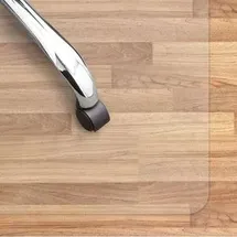 Böttcher-AG Bodenschutzmatte für Hartböden Aus recyceltem PET Transparent
