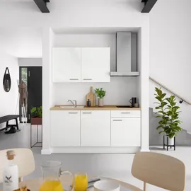 Nobilia Küchenzeile Flash I 180 cm weiß