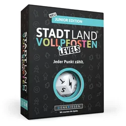 Denkriesen - Stadt Land Vollpfosten® Junior Edition –"Jeder Punkt zählt."| Levels