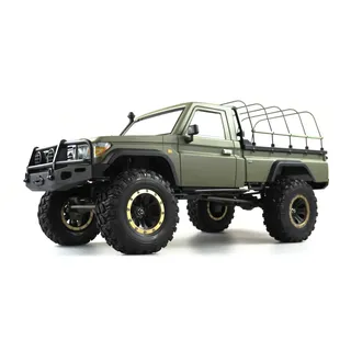 AMEWI Crawler AMXRock RCX8BS Scale Pick-Up  RTR militär grün 22474