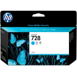 HP Tinte 728 cyan hohe Kapazität