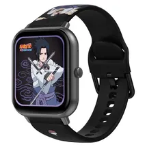 ABYX Fit Touch 3 BT 20 mm Aluminiumgehäuse schwarz Silikonarmband schwarz 20 mm