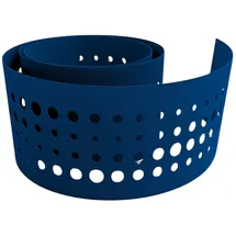 zaun|zu® Sichtschutzstreifen 255 x 19 cm Blau Kunststoff 2 St.
