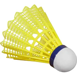 Badminton-Bälle Shuttle 2000 Gelb Blau Mittel Badminton Unisex Gelb blau|gelb sans taille