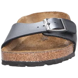 Birkenstock Madrid Birko-Flor schmal schwarz metallic 38