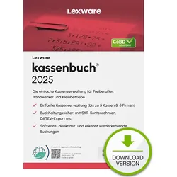 Lexware Kassenbuch 2025 | Sofortdownload + Produktschlüssel