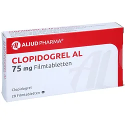 Clopidogrel AL 75 mg Filmtabletten 28 St