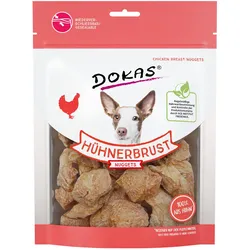 DOKAS Nuggets 110 Gramm Hundesnacks Hühnerbrust 10 x 110 Gramm