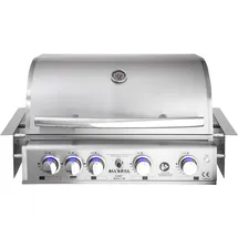 All'Grill Top Line Build-In mit Air System Chef L edelstahl