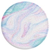 Popsockets PopGrip Premium Glitter Soft Swirls Handyhalterung, Mehrfarbig