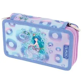 Herlitz Federmäppchen befüllt Mystic Mermaid Motiv 23-teilig, 19,3 x 11,5 cm