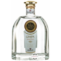 Marcati Grappa Moscato „Il Bacio delle Muse“